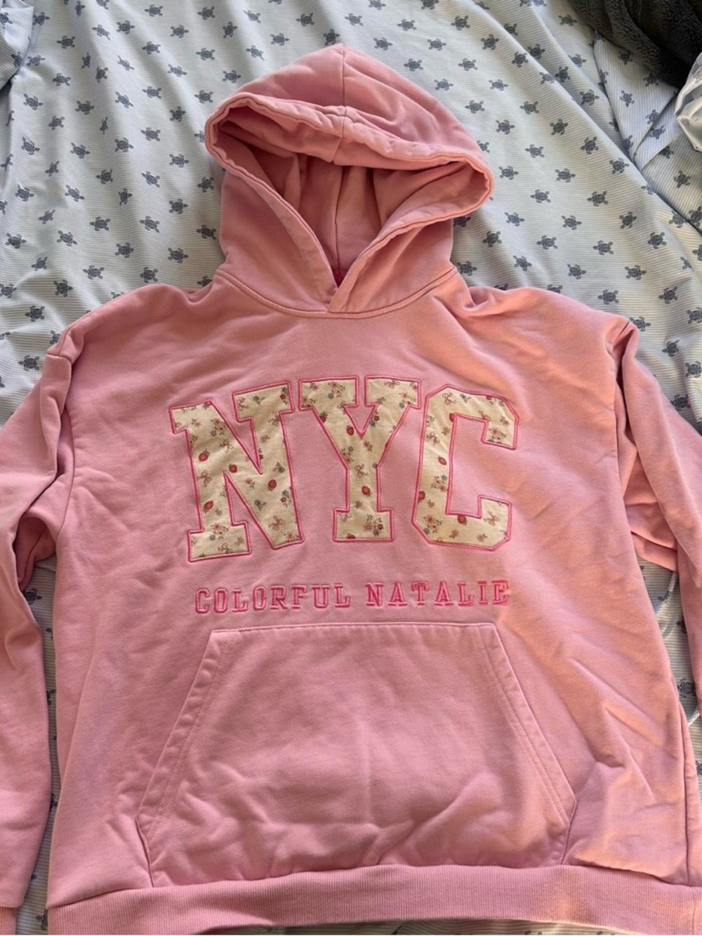 NYC Pink Hoodie